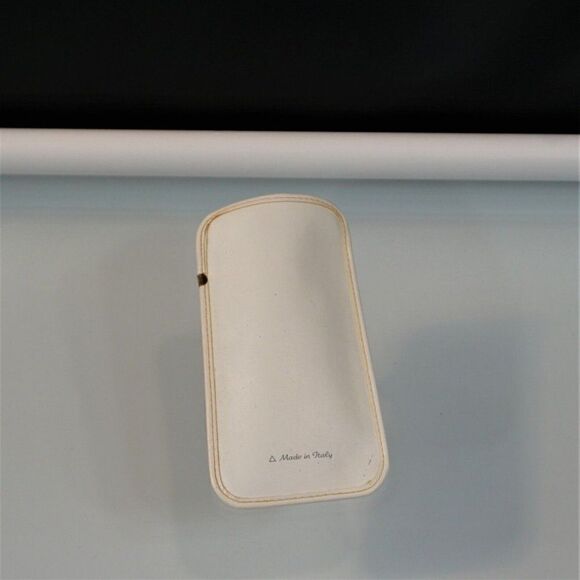 HR Helena Rubinstein Eyeglass Case Vintage 60s Made In Italy Soft Slip - Picture 3 of 7